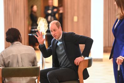 Prince William, Duke of Cambridge during a visit BAFTA in London