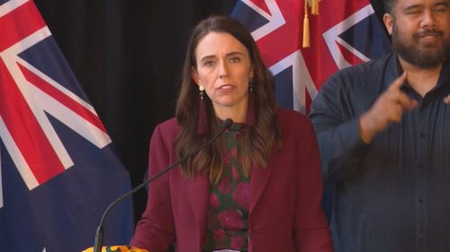 New Zealand Prime Minister Jacinda Ardern.