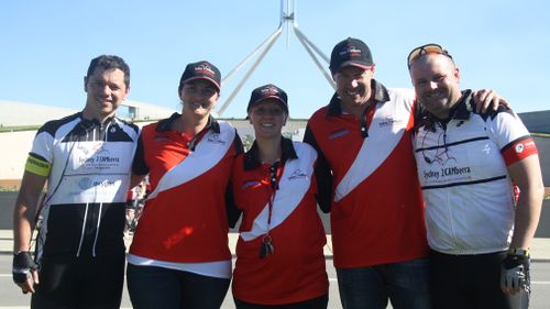 Sydney 2 CAMberra charity bike ride Sudden Infant Death Syndrome SIDS health news Australia