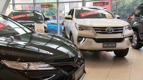 Car sales are also set to be another area where shoppers save big. Picture: 9NEWS.