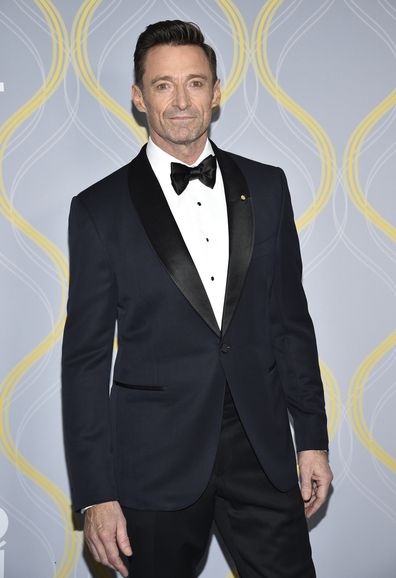 Hugh Jackman arrives at the 75th annual Tony Awards on Sunday, June 12, 2022, at Radio City Music Hall in New York. 