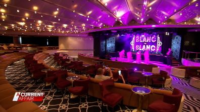 Blanc de Blanc has a in-ship theatre with high-end entertainment for passengers.