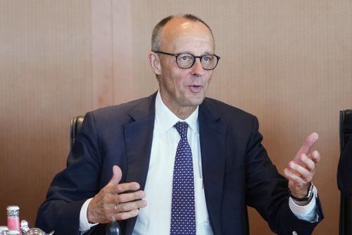 German Chancellor Friedrich Merz 