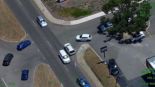 A 38-year-old man has been arrested after a wild police chase in Perth.