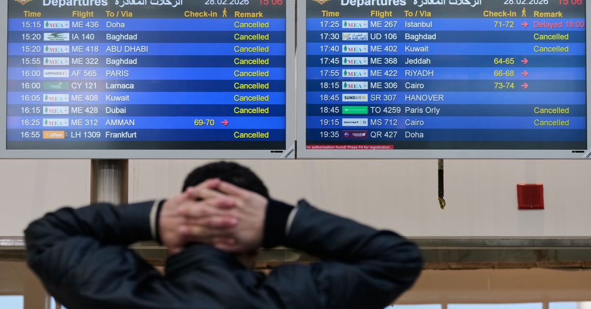 Flights cancelled to and from Middle East, Australia caught in travel chaos