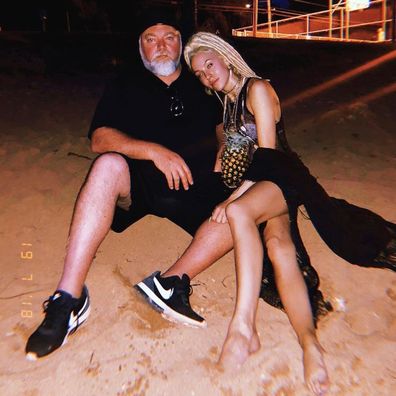 Kyle Sandilands and Imogen Anthony