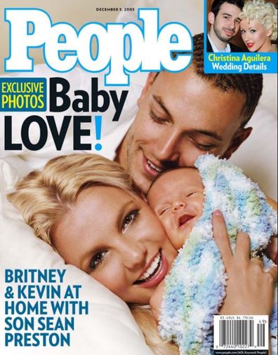 Britney Spears, transformation, photos, magazine cover, baby, Kevin Federline