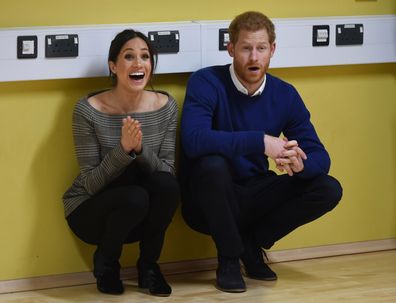 Prince Harry and meghan markle surprised