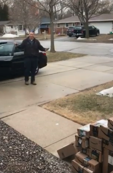 Wisconsin April Fools Day Prank >> April Fools: US woman pranks husband after saving six months’ worth of Amazon boxes - 9Honey Wisconsin April Fools Day Prank >> April Fools: US woman pranks husband after saving six months’ worth of Amazon boxes - 9Honey