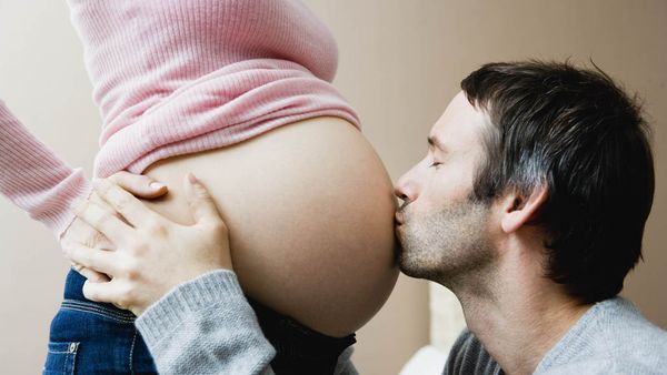 Baby belly, baby brain. The two go hand in hand. Image: Getty.