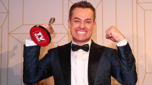 Grant Denyer was the big winner at the Logies. Picture: Getty