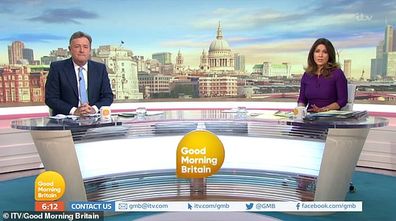 Susanna Reid, Piers Morgan, Good Morning Britain