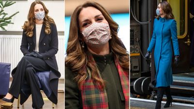 Kate recycles old favourites during Royal Train tour, December 2020