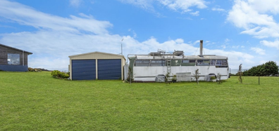 Property for sale in Beechford, Tasmania, comes with its own converted bus that gives off "gypsy relaxation energy".