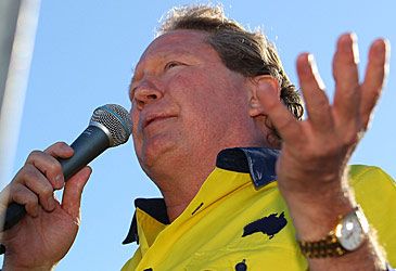 Andrew Forrest is the chairman of which mining company?