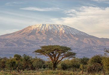 How high is Africa's tallest mountain, Mt Kilimanjaro?
