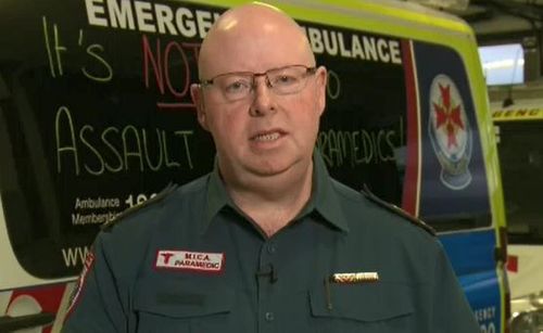 The CEO of Ambulance Victoria, Tony Walker, is calling for tougher laws said the violence is "just unacceptable".