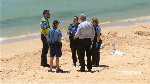 Mr Young got into trouble at a Rockingham dive trail on New Year's Day.