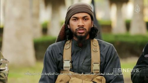 The ISIL video features senior recruiter Neil Prakash. (9NEWS)