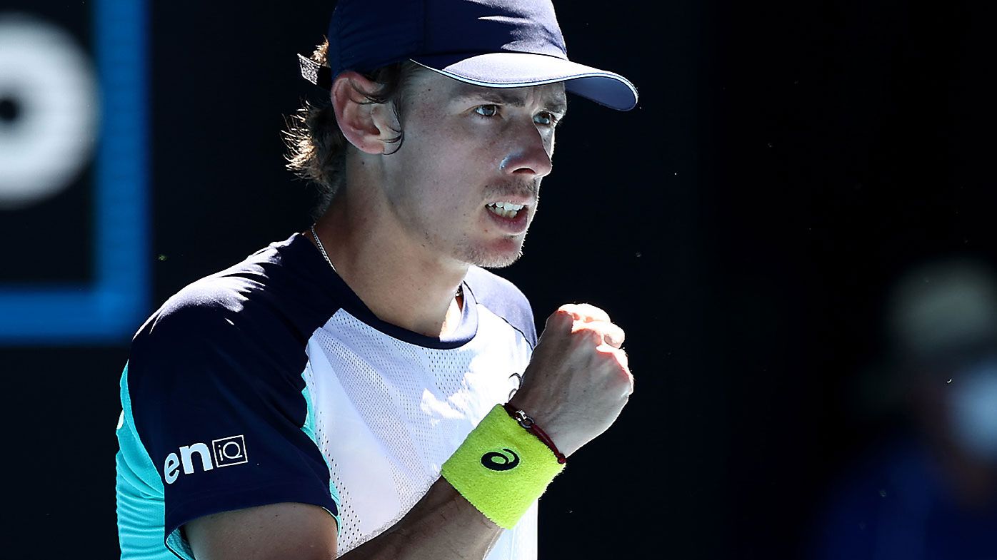 The clue that young star Alex De Minaur is primed for his best Australian Open assault