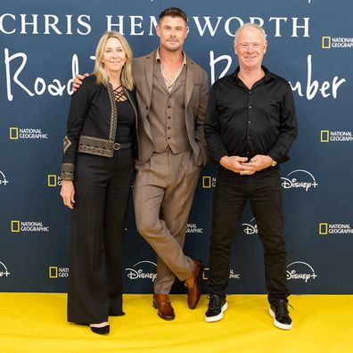 Leonie Hemsworth, Chris Hemsworth and Craig Hemsworth