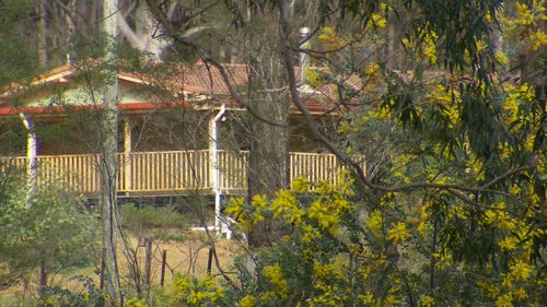 Mr Buckley built the Central Coast home himself.