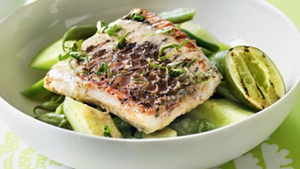 Barramundi with Thai dressing