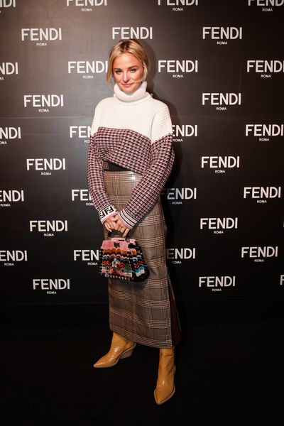 Nadia Fairfax&nbsp;at the opening of Fendi's new boutique in Collins Street Melbourne