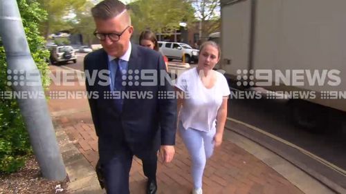 Bianca Sams, 22 (right), pleaded guilty to several charges over the incident. (9NEWS)