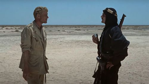 Lawrence of Arabia was Peter O'Toole's first film, and Omar Sharif's first film in English.