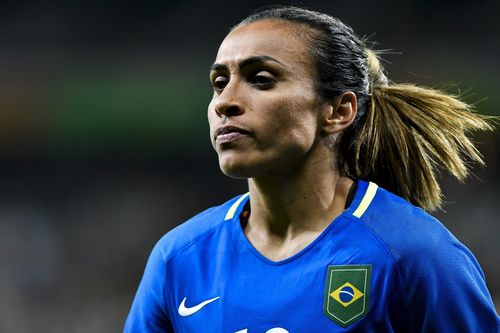 It also could mean that she faces Brazil's Marta - widely considered to be the best female player in the world - at the Tournament of Nations. Picture: AAP.