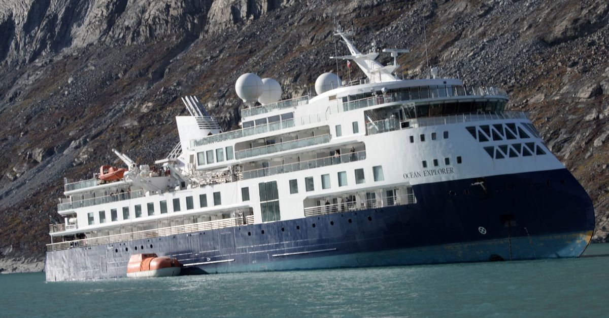 Groenlandia, liberata la  Ocean Explorer