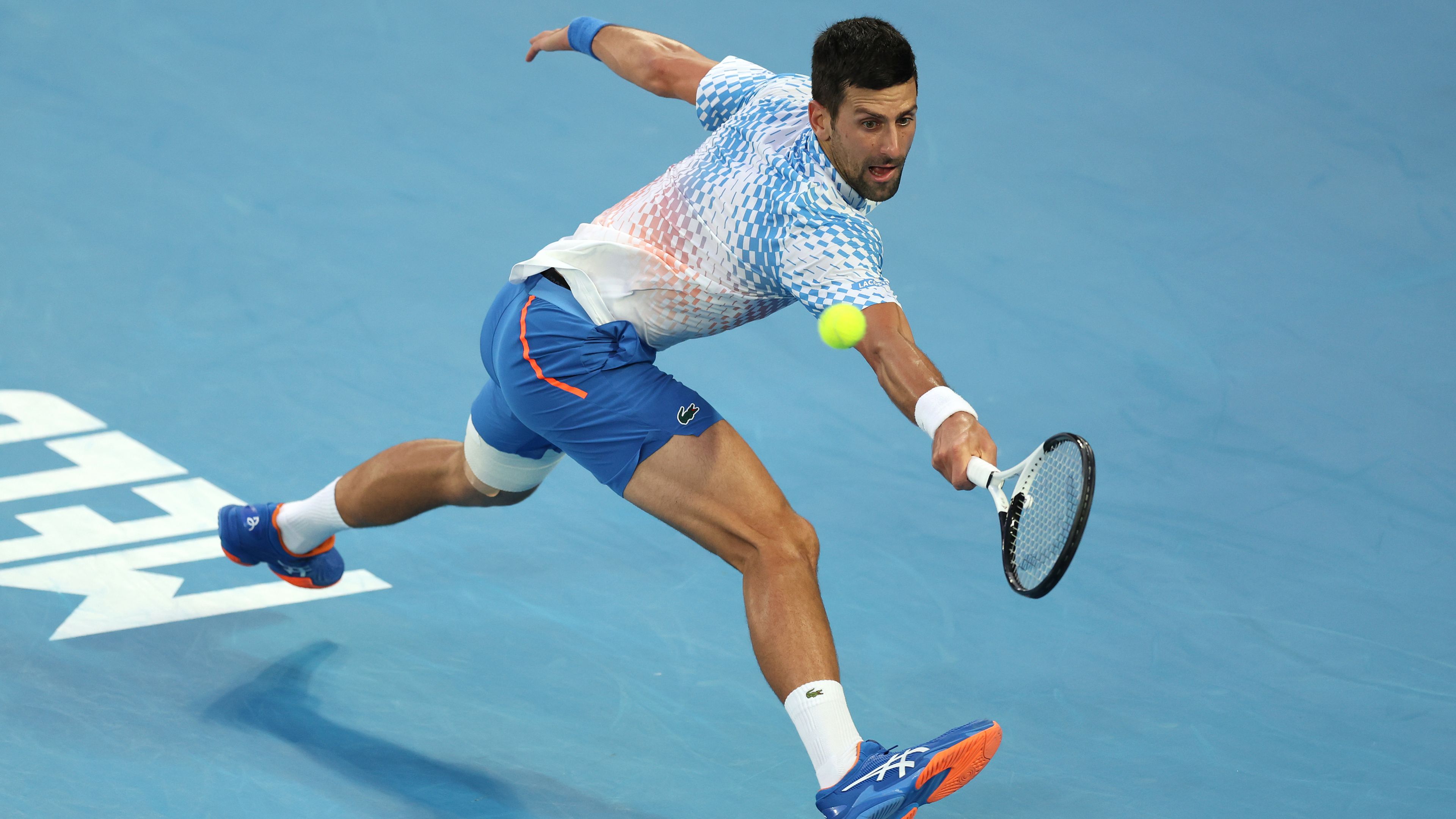 Jim Courier defends Novak Djokovic's hamstring injury amid quarter final dominance