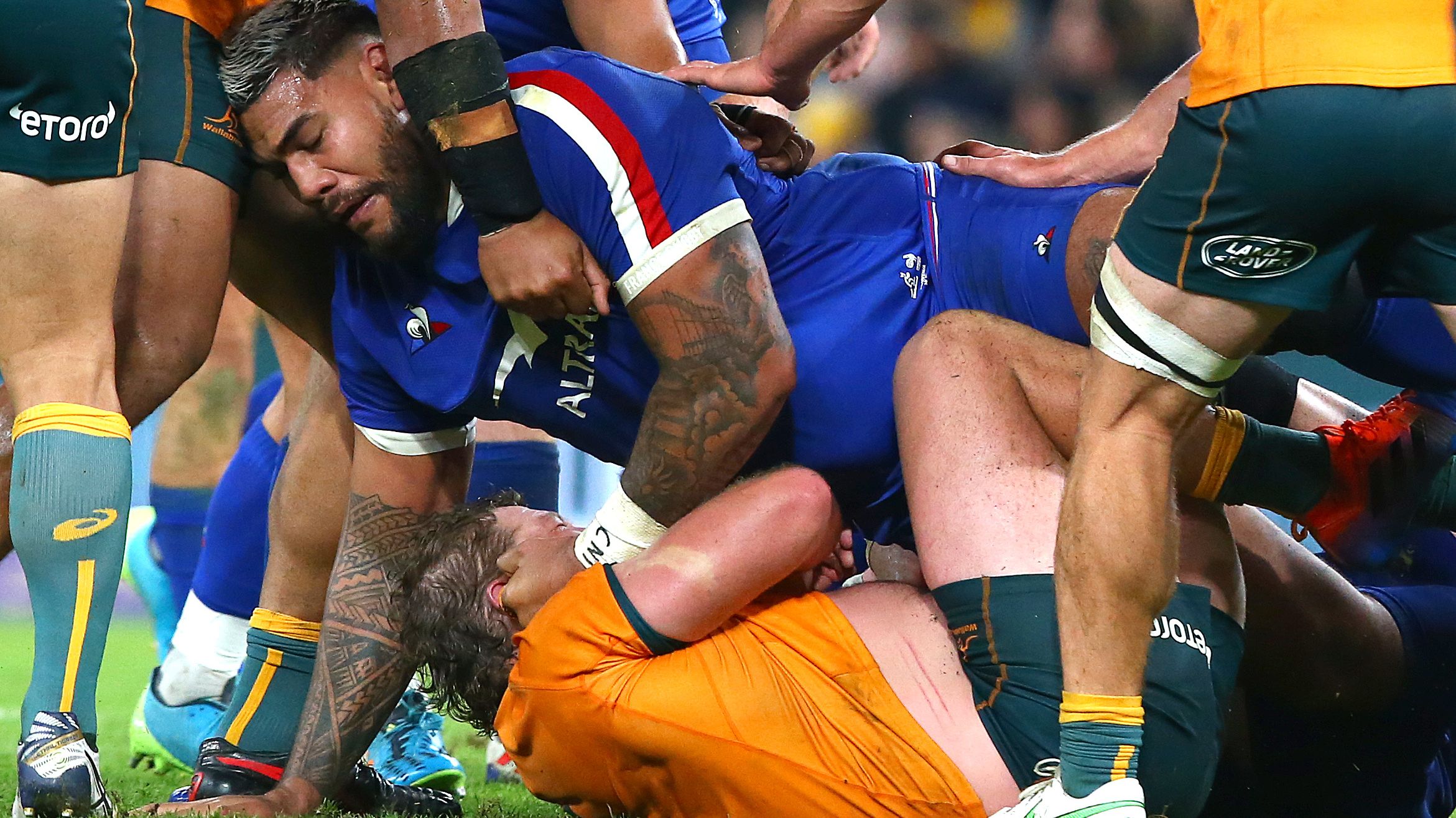 France's 132kg strongman for Wallabies dogfight