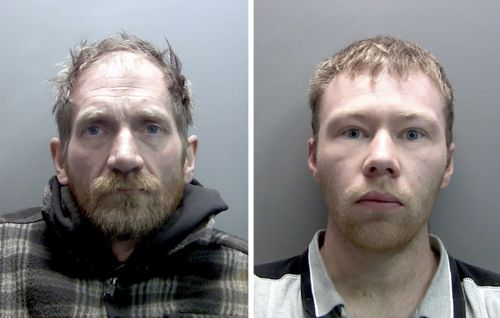 Daniel Graham, left and Adam Carruthers, right