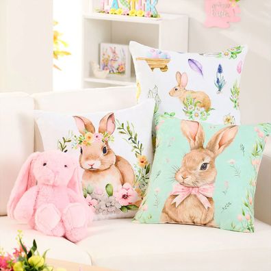 The Reject Shop Easter range 2025, bunny cushions