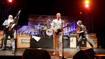 Eagles of Death Metal have spoken out for the first time since the Paris terror attacks. (AAP)