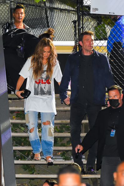 Jennifer Lopez and Ben Affleck