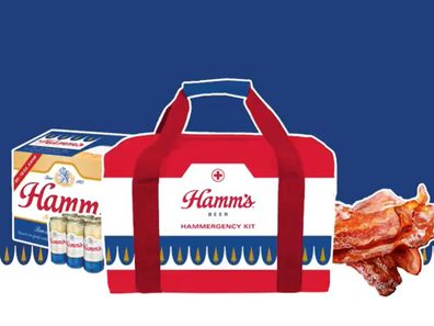 Hamm's Beer are running a New Year's resolution competition. 