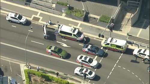 Emergency services have been called to a Bankstown apartment block. (9NEWS)