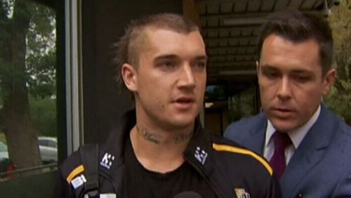 Dad of AFL star Dustin Martin has visa cancelled over alleged bikie links
