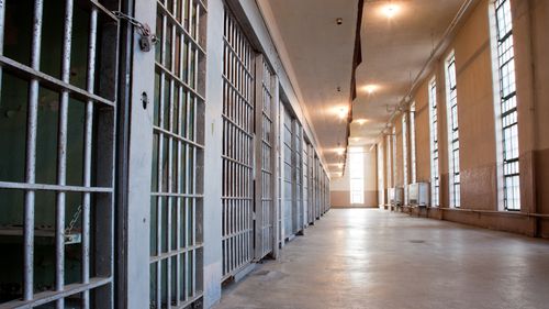 prison jail stock photo