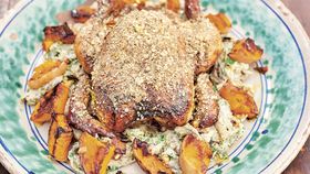 Jamie Oliver's dukkah roast chicken