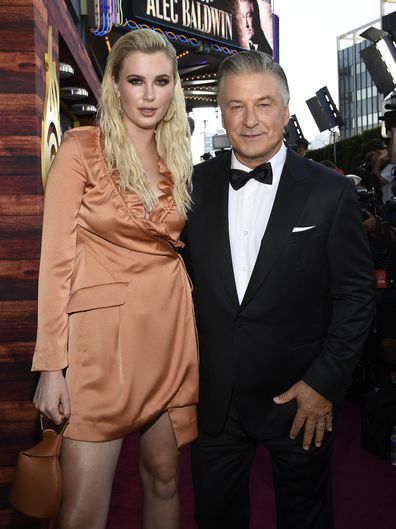 Ireland Baldwin (L) and Alec Baldwin attend the Comedy Central Roast of Alec Baldwin at Saban Theatre on September 07, 2019 in Beverly Hills, California. (Photo by Kevork Djansezian/Getty Images for Comedy Central)