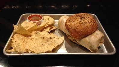 Burrito burger