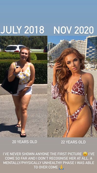 Demi Jones Love Island UK Weight Loss