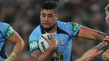 Andrew Fifita's wife is due to give birth next week. (AAP)