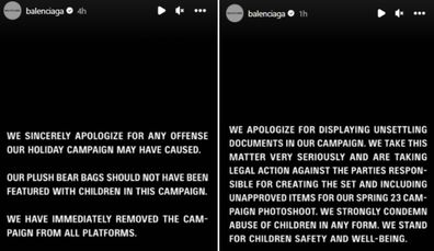 Backlash grows against Balenciaga for controversial ad featuring