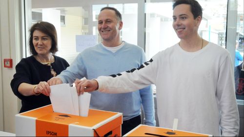 New Zealand PM John Key wins third term in office