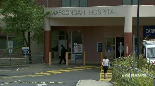 Ablett escaped police custody at Maroondah Hospital in November. Picture: 9News
